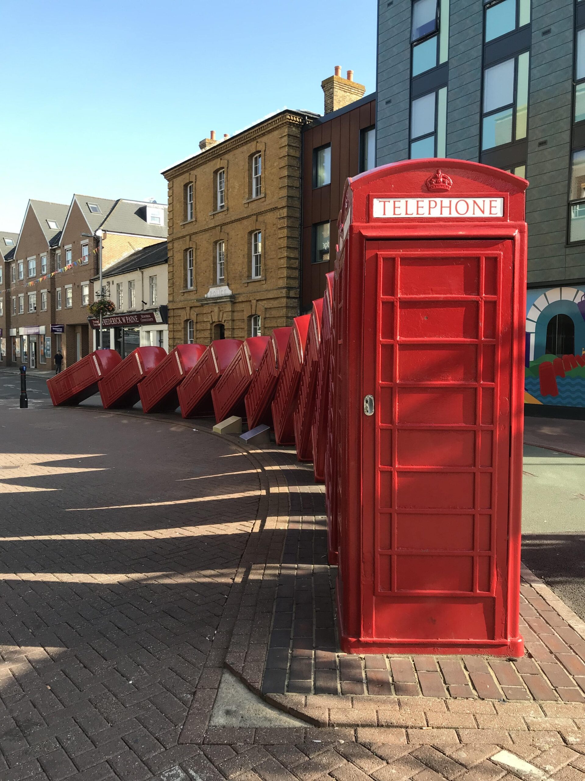 cabine téléphonique rouge d'angleterre