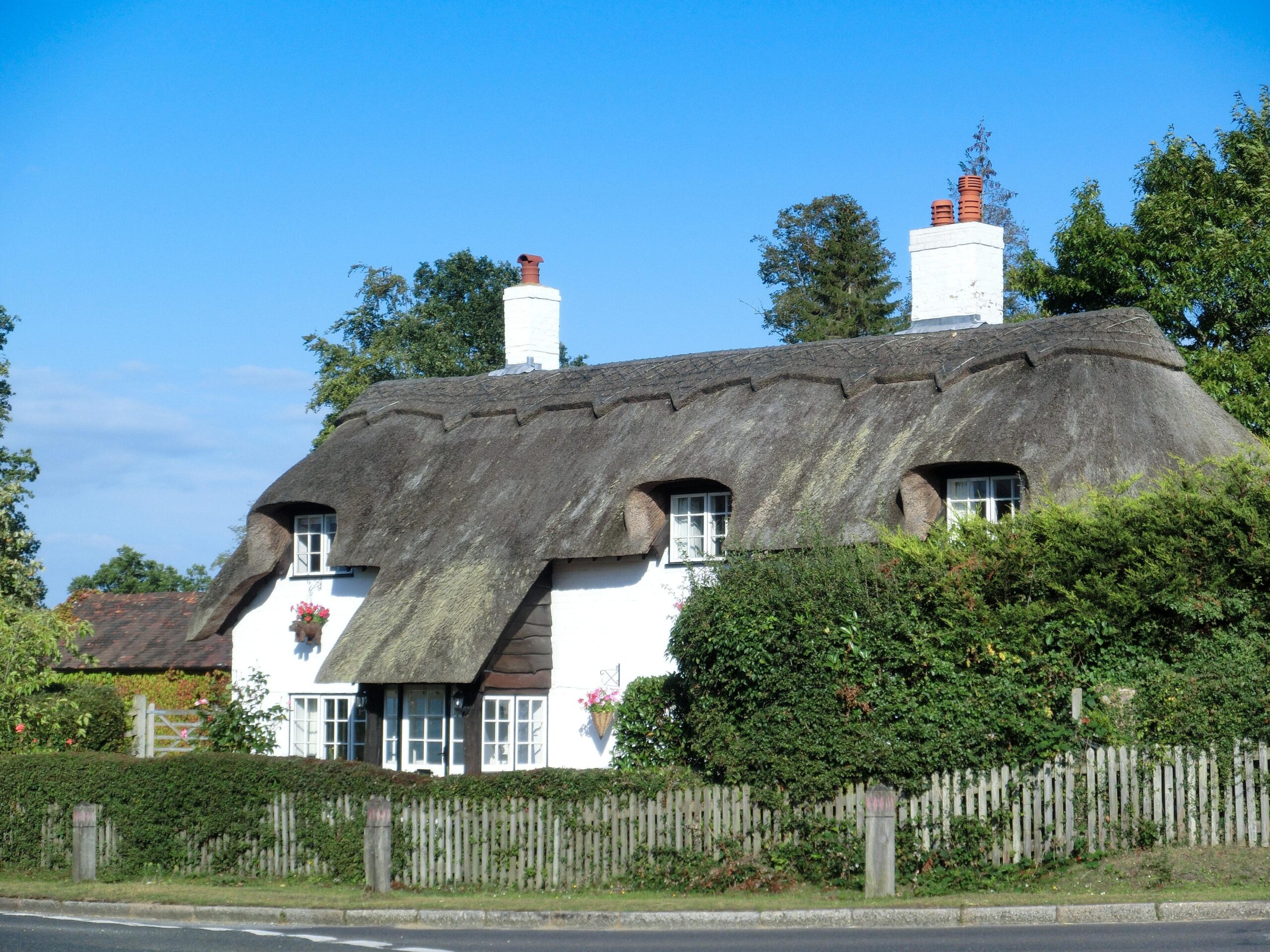 maison typique de la campagne anglaise