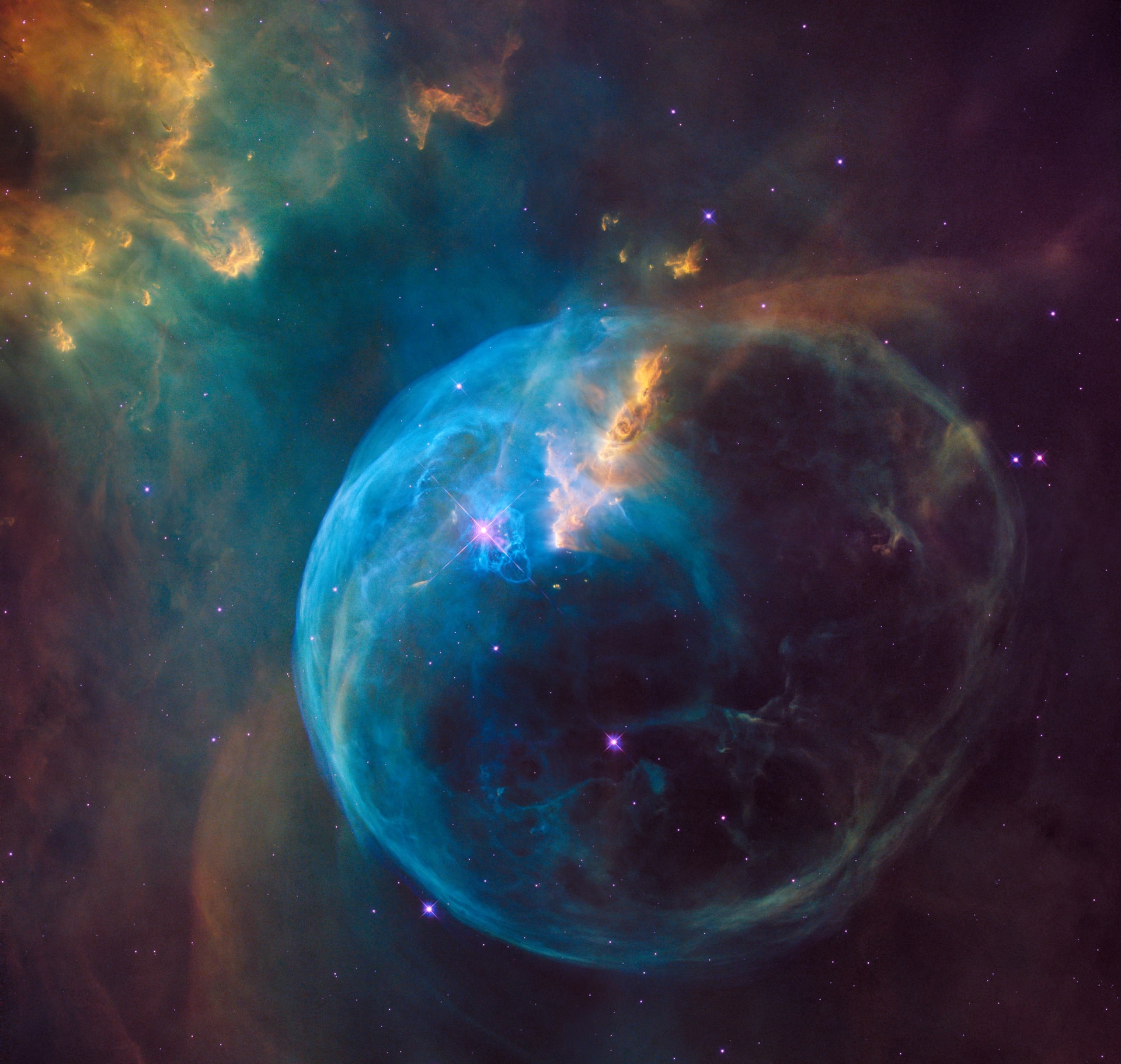 vue du cosmos par la nasa