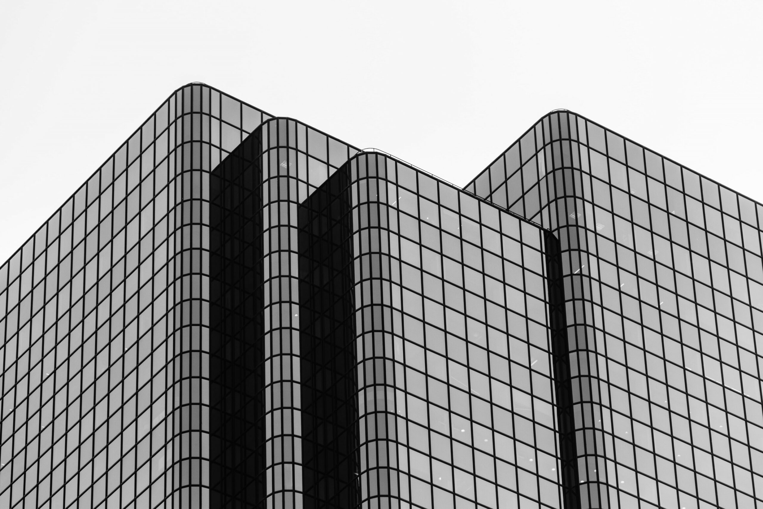 immeuble d'affaires en verre