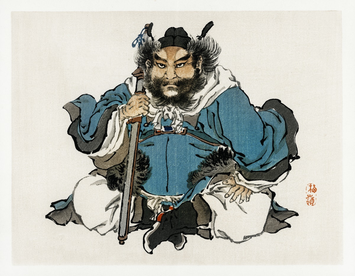 un guerrier japonais du XVIème siècle
